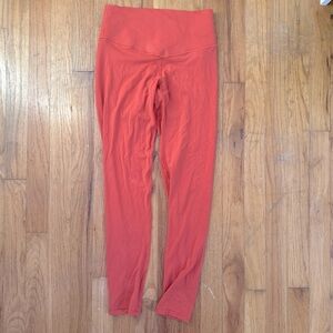 Orange offline leggings— i wore these leggings ONCE and are like new